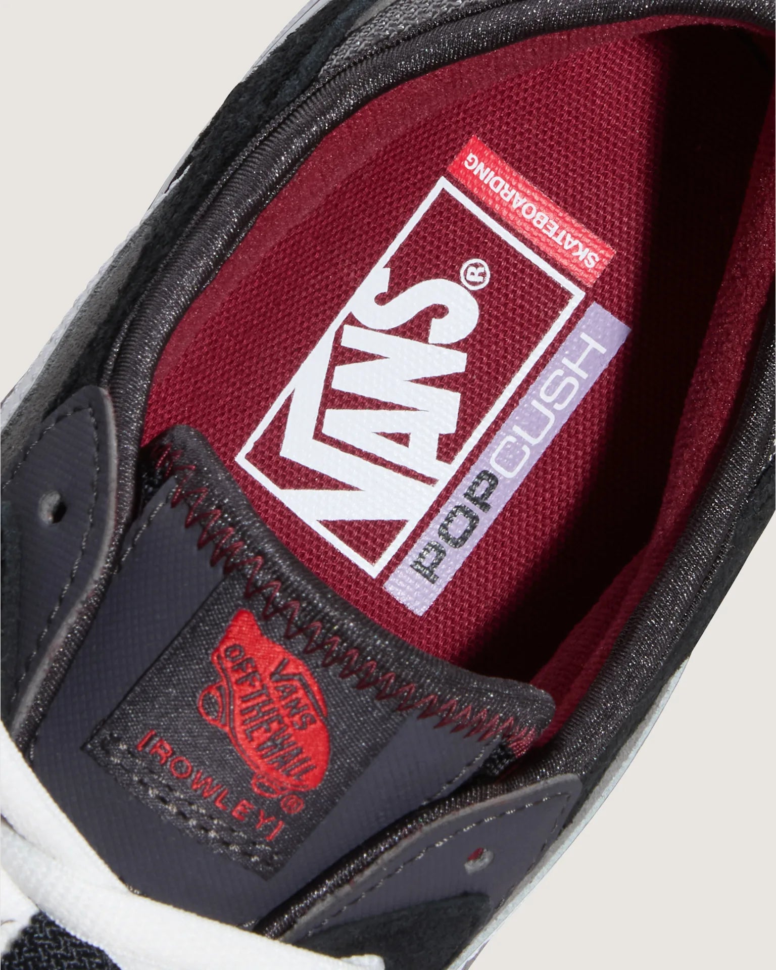 Vans Skate Rowley Black/Charcoal Cipő VN000DA2BA51 - 5