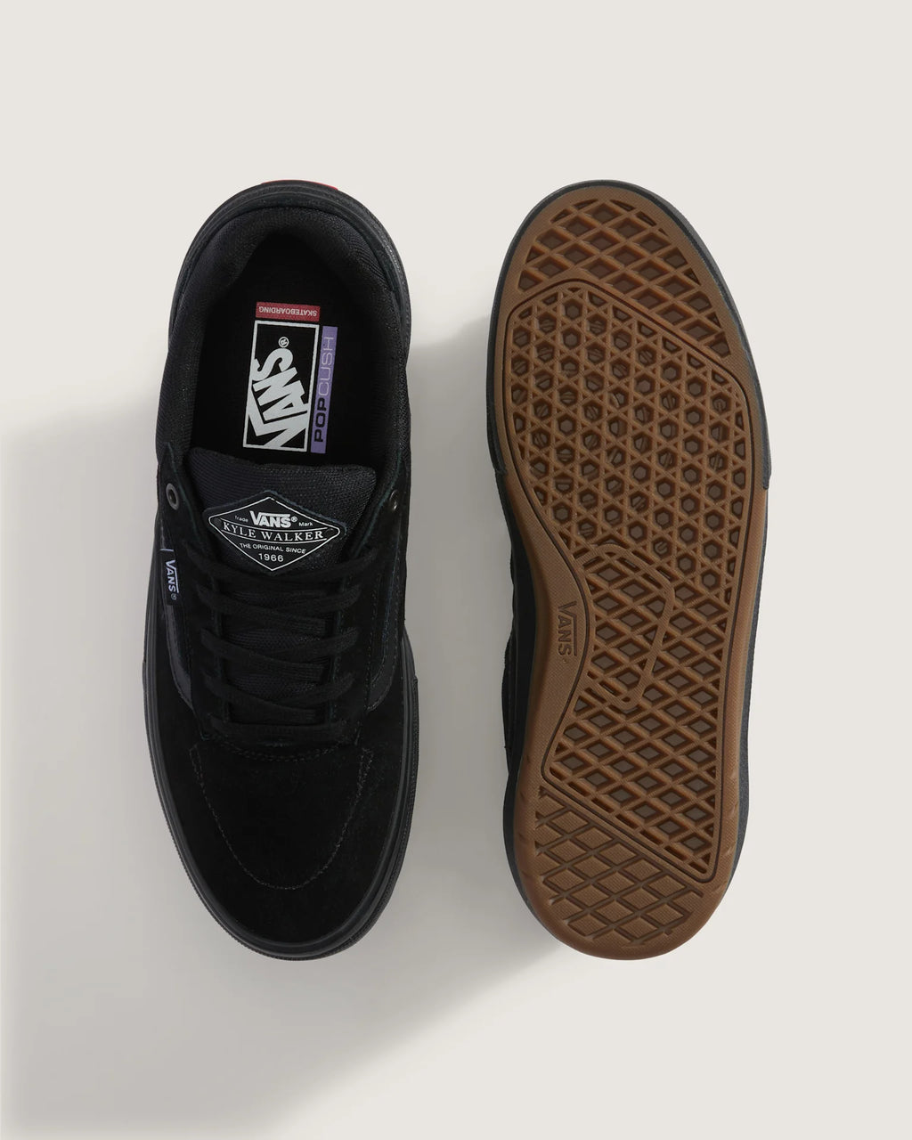 Vans Skate Kyle Walker Wafflecup Blackout Cipő VN000DA41OJ1 - 3