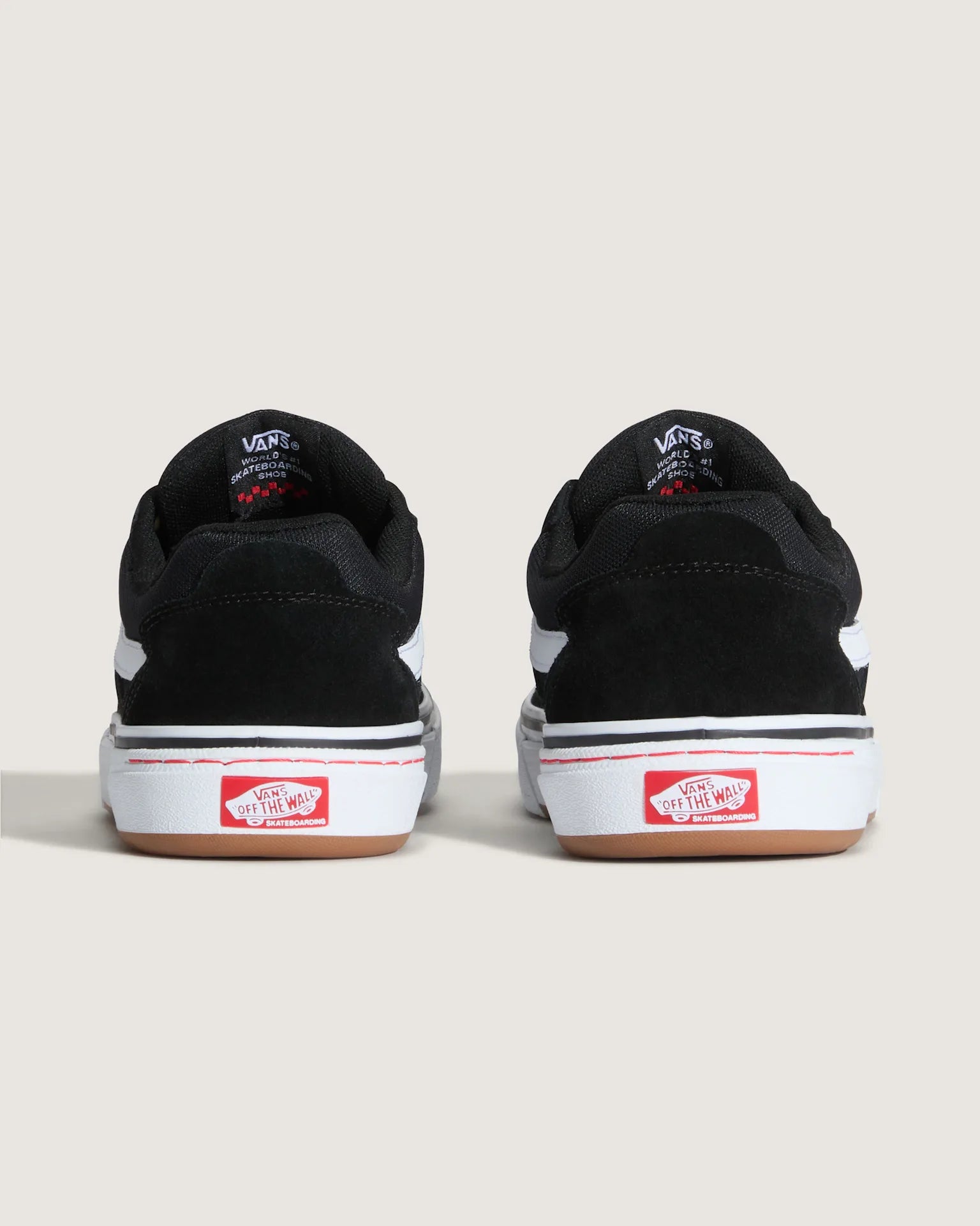 VANS Skate Kyle Walker Wafflecup BLACK/WHITE Cipő VN000DA4MCG1 - 4