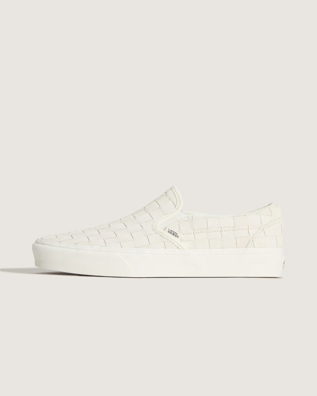 Vans Classic Slip-On WOVEN SUEDE MARSHMALLOW Cipő VN000DAHCCZ1 - 1