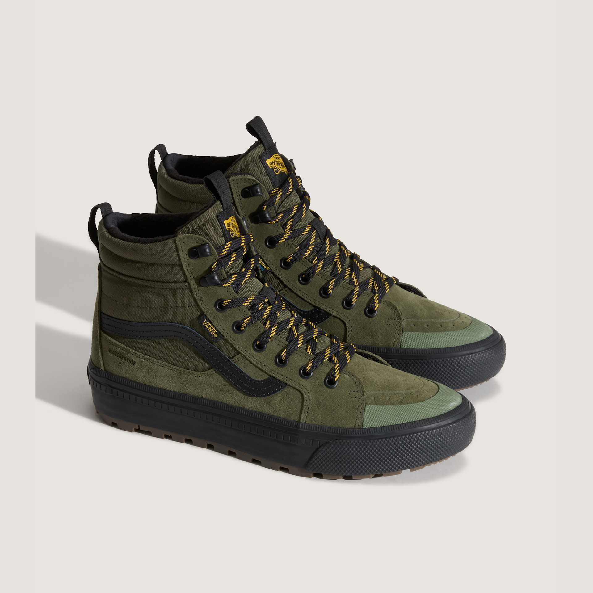 VANS MTE Sk8-Hi Waterproof Insulated GREEN/BLACK VN000DAQ2031 - 2