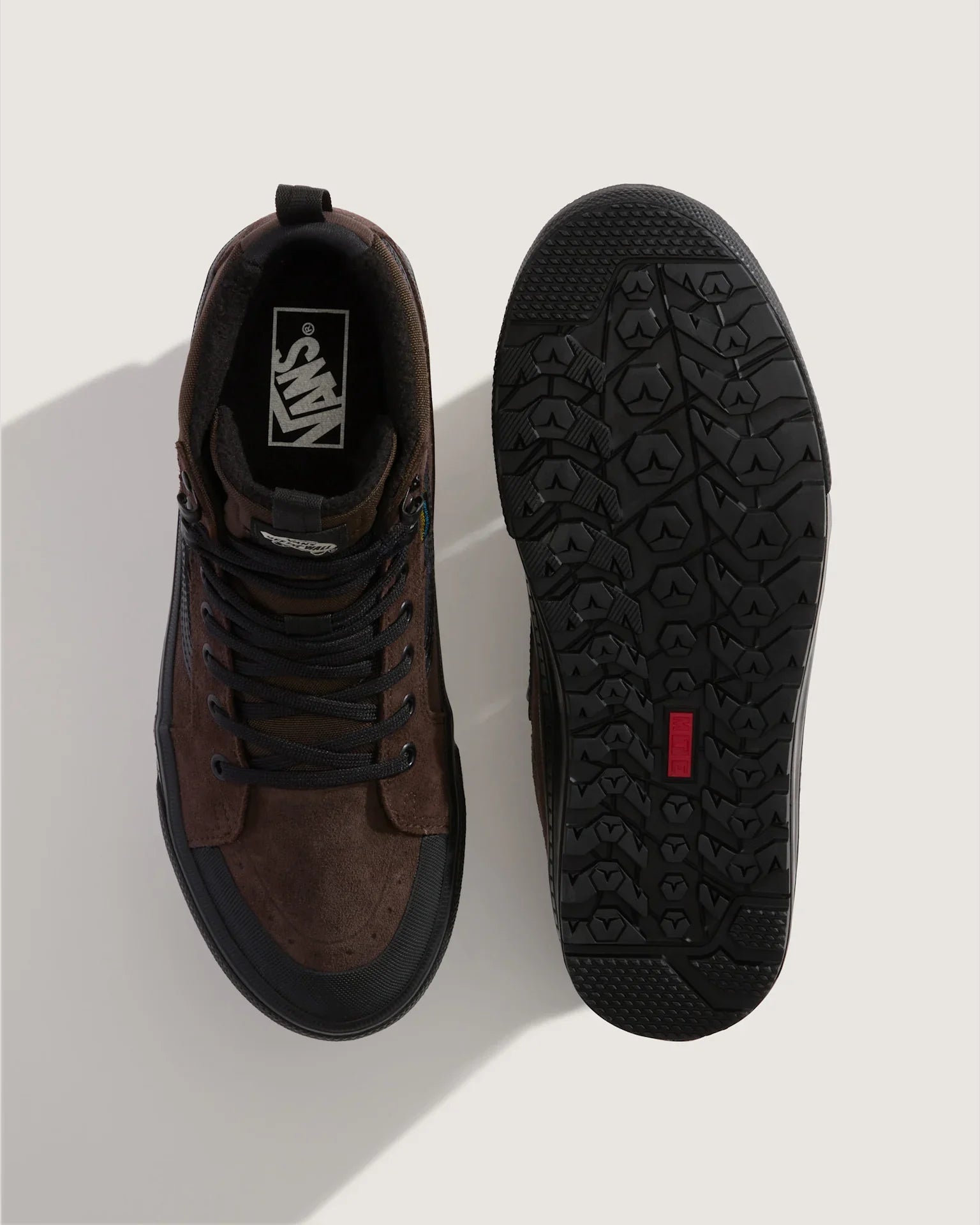 VANS MTE Sk8-Hi Waterproof Insulated BROWN/BLACK VN000DAQY491 - 3