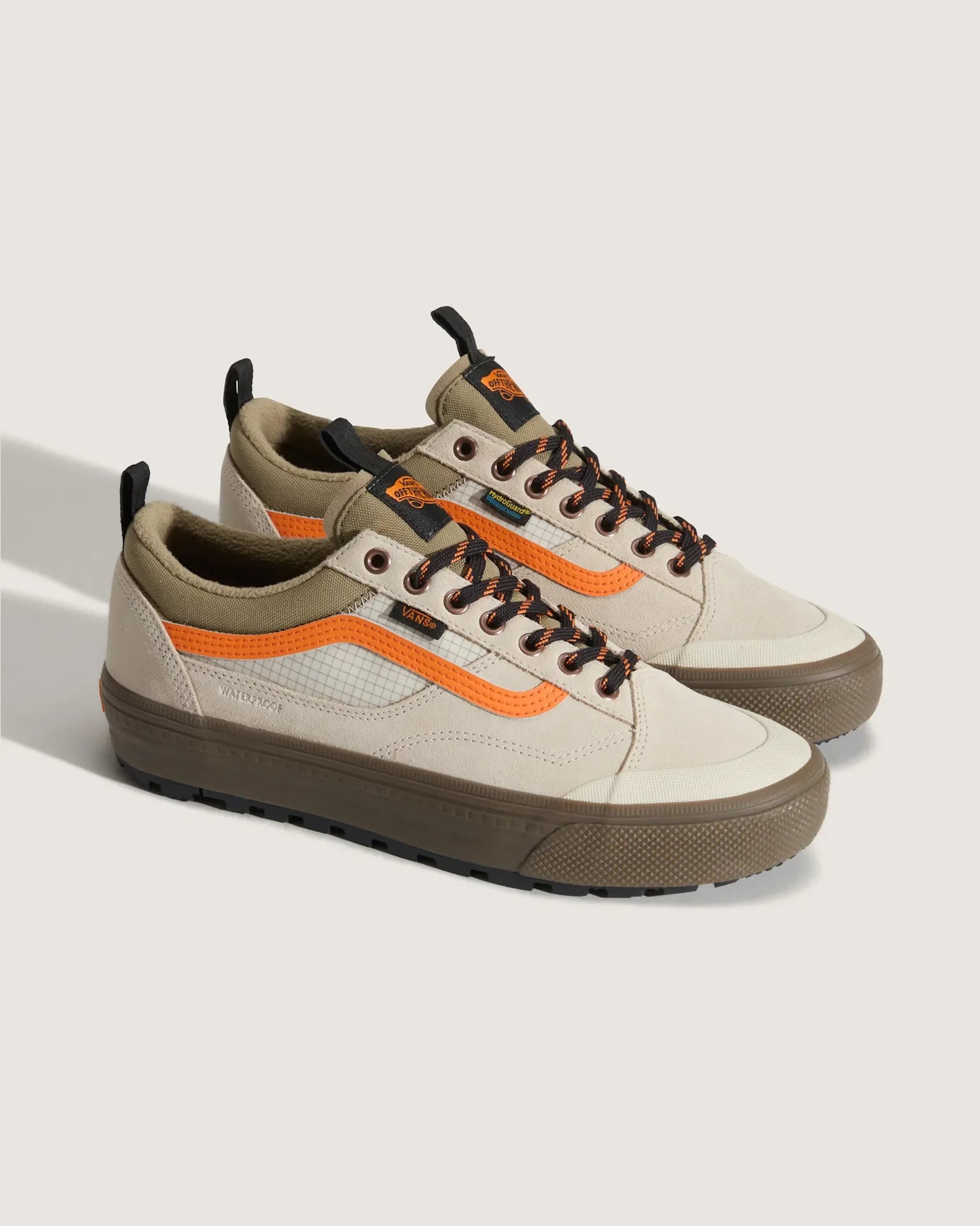 VANS MTE Old Skool Waterproof Insulated Taupe/Orange VN000DAZF881 - 2