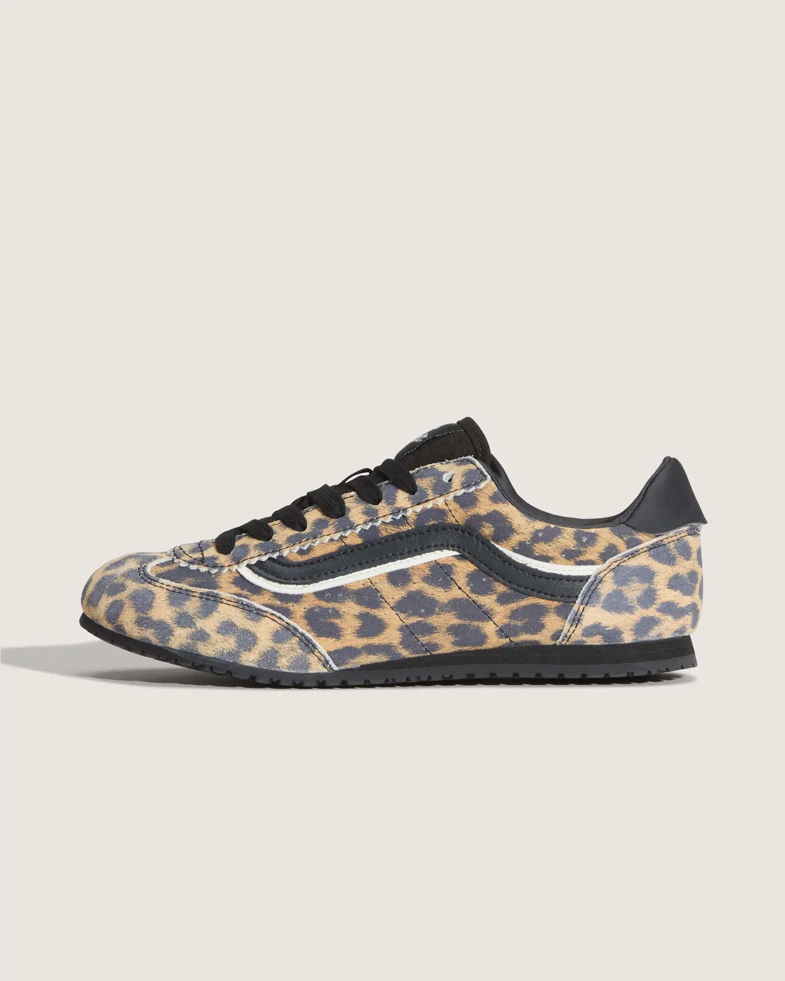 VANS Super Lowpro SUEDE Leopard/Black Cipő VN000E89YS51 - 1
