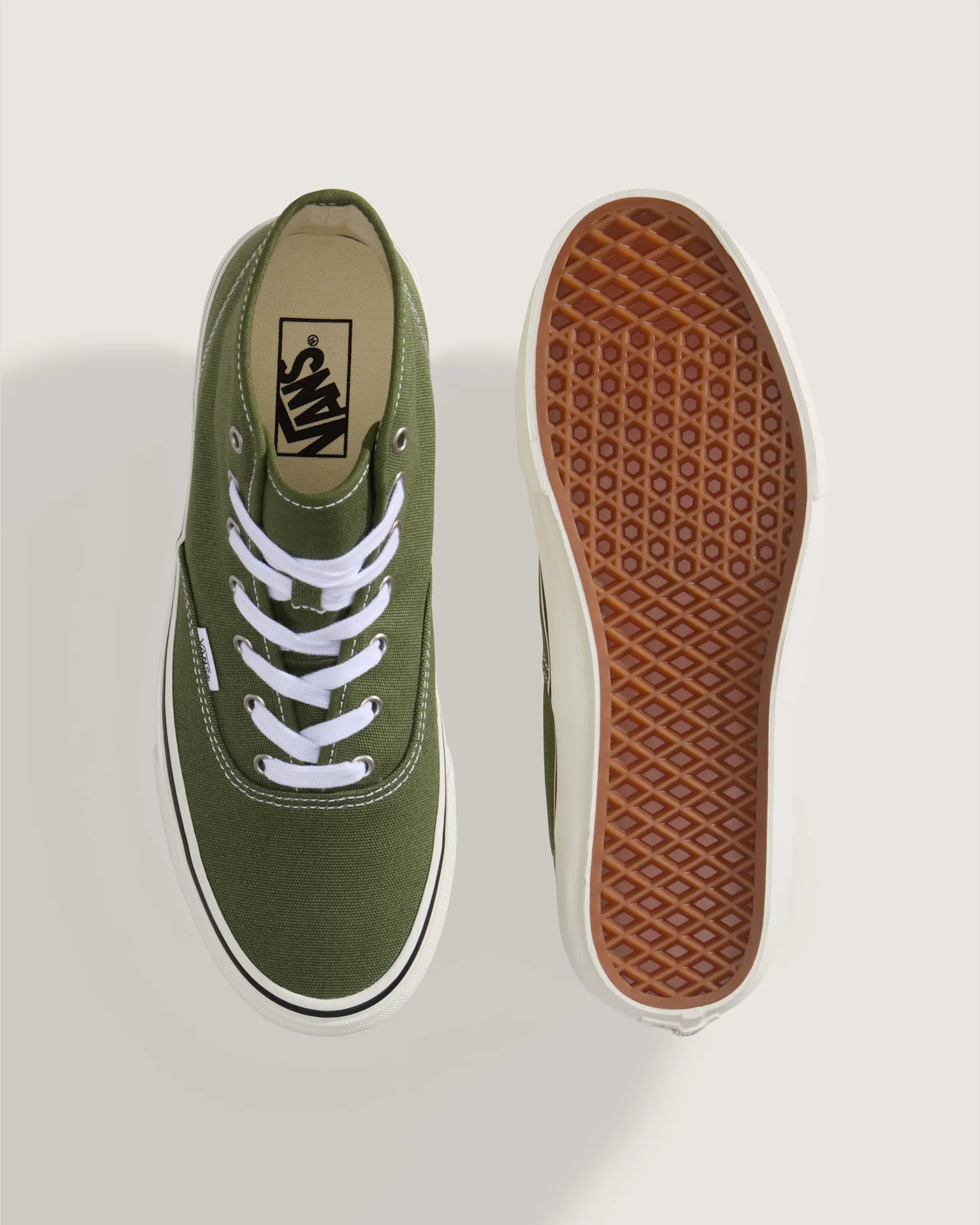 Vans Authentic Hi 2.0 DUCK CANVAS Green Balsam Cipő VN000E8HGRK1 - 3