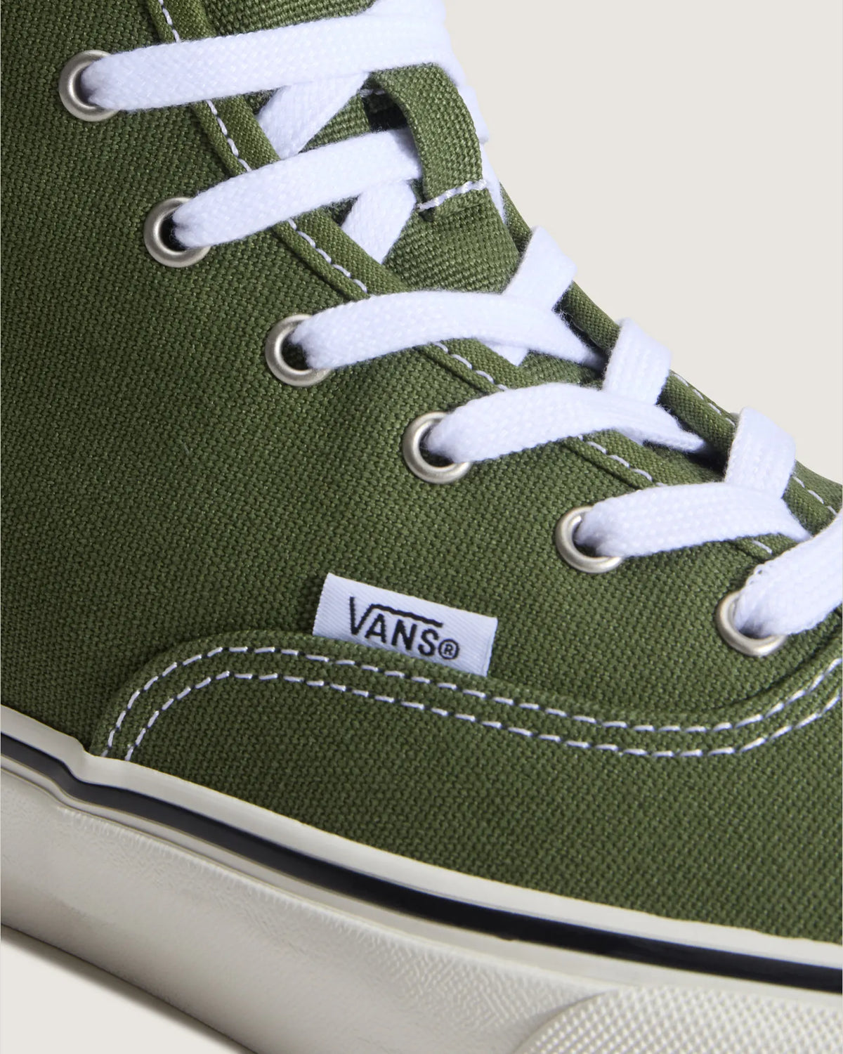 Vans Authentic Hi 2.0 DUCK CANVAS Green Balsam Cipő VN000E8HGRK1 - 5