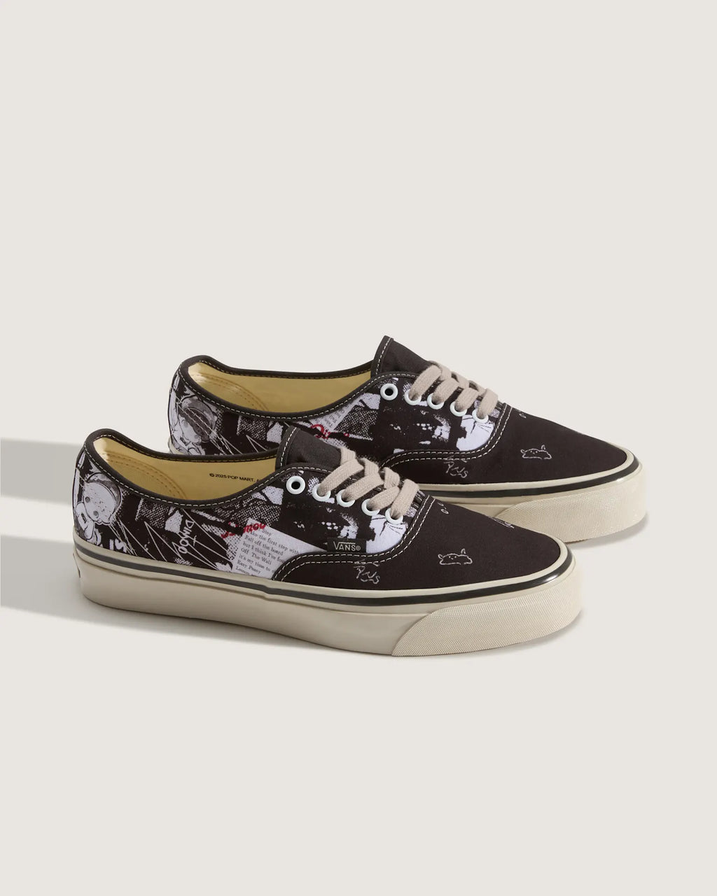 Vans LX Authentic 44 Dimoo Black/True Whit Cipő VN000EAK6BT1 - 2
