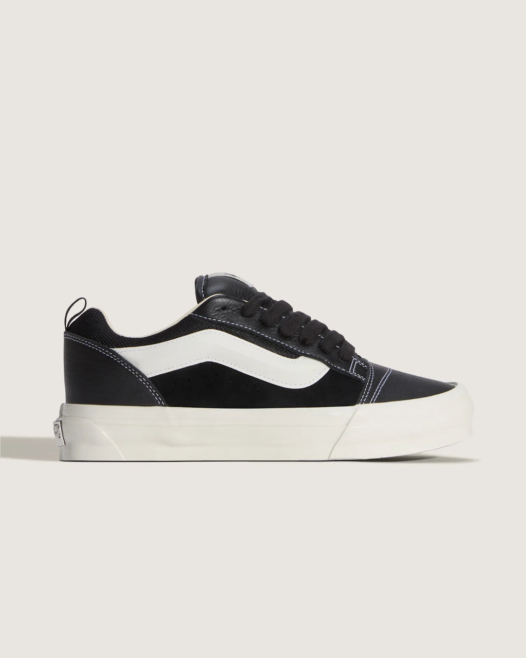 Vans LX Knu Skool LEATHER Black Cipő VN000EB5BLA1 - 5