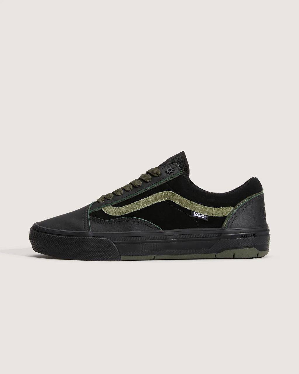 Vans Skate Old Skool Wafflecup Willow Green/Black Cipő VN000EB72031 - 1