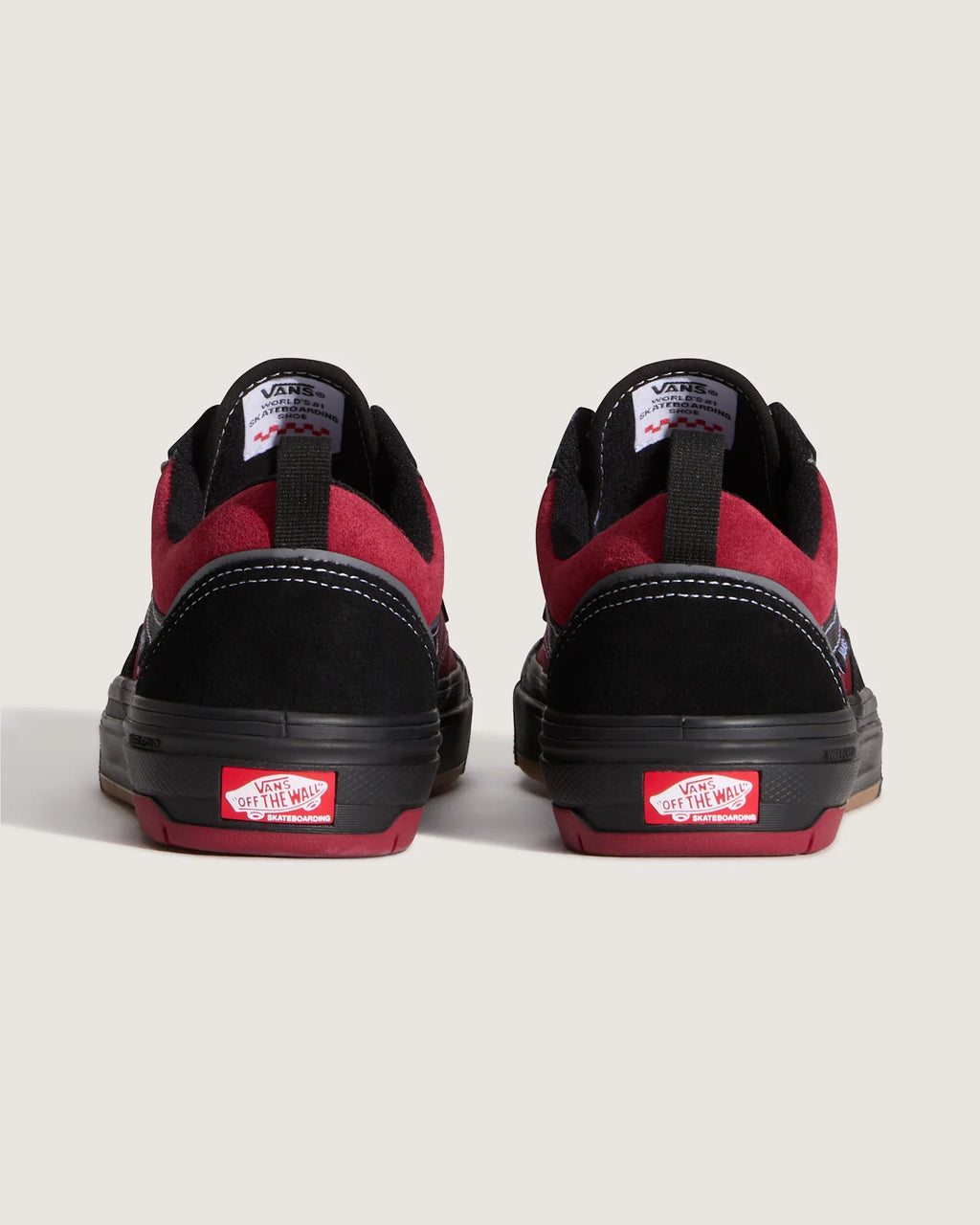 Vans Skate Old Skool Wafflecup Black/Red Cipő VN000EB7Y091 - 4