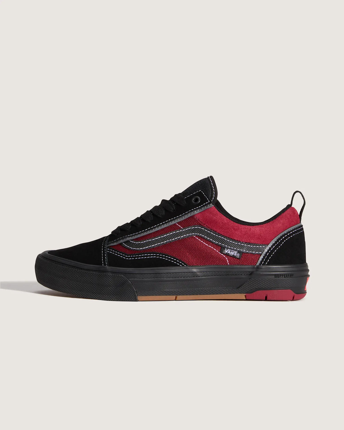 Vans Skate Old Skool Wafflecup Black/Red Cipő VN000EB7Y091 - 1