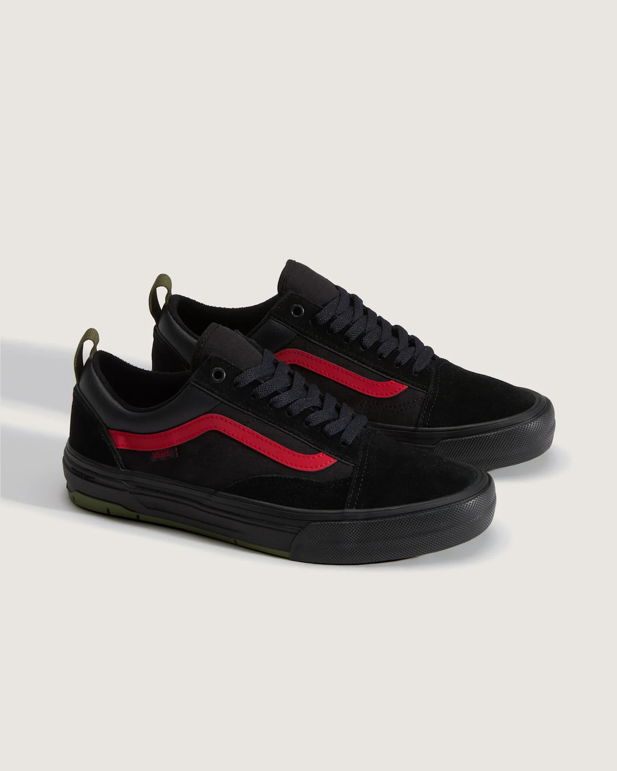 Vans Skate Old Skool Wafflecup Atiba Black/Green Cipő VN000EB7YJ71 - 2