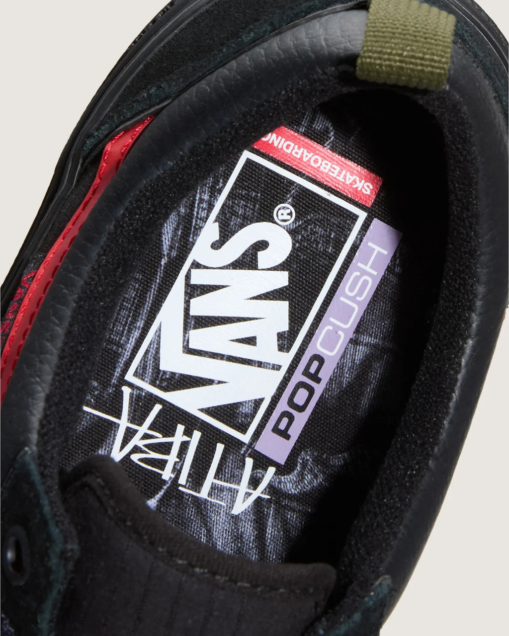 Vans Skate Old Skool Wafflecup Atiba Black/Green Cipő VN000EB7YJ71 - 5