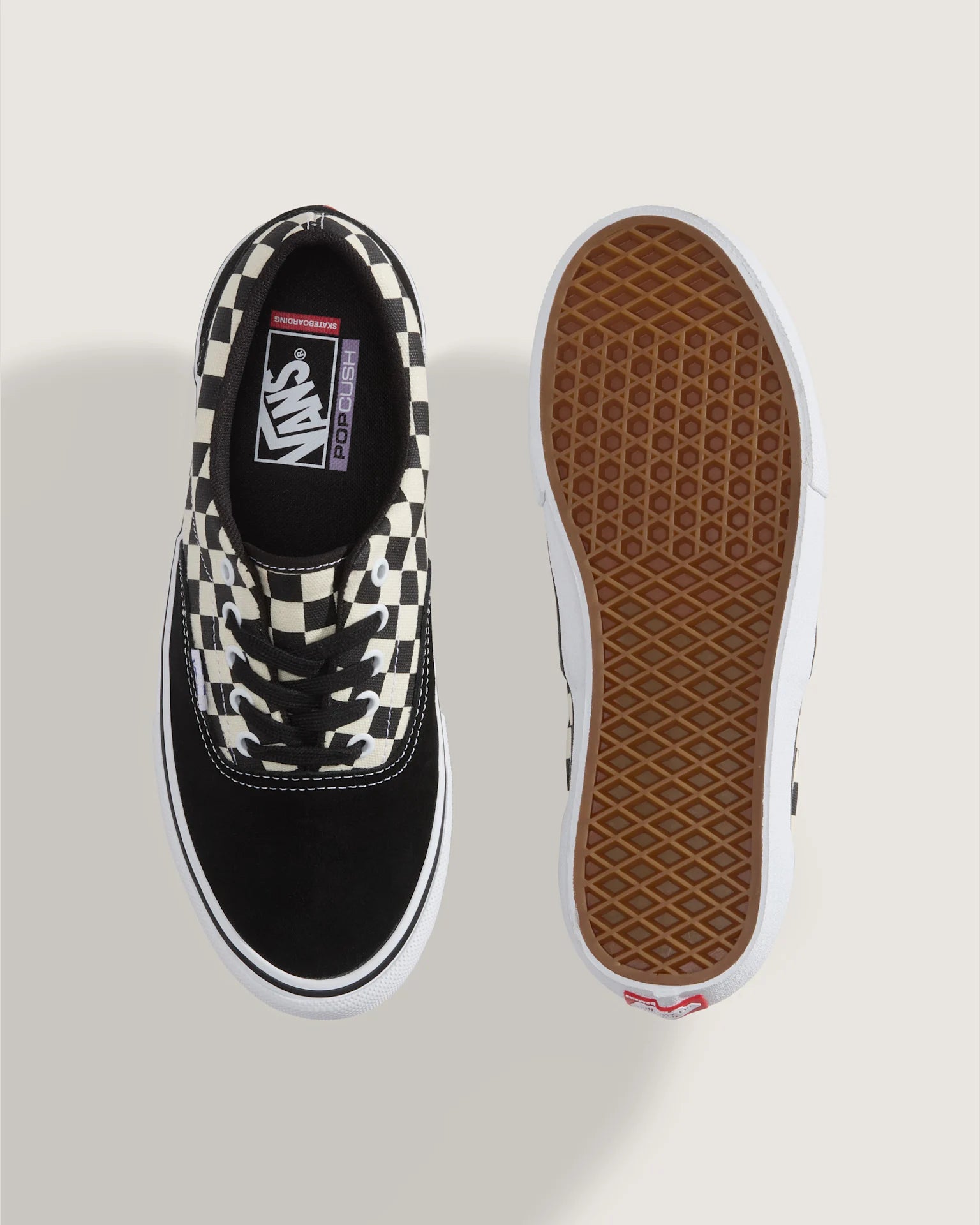 Vans Skate Era CHECKERBOARD Black/White Cipő VN000ECRBZW1 - 3