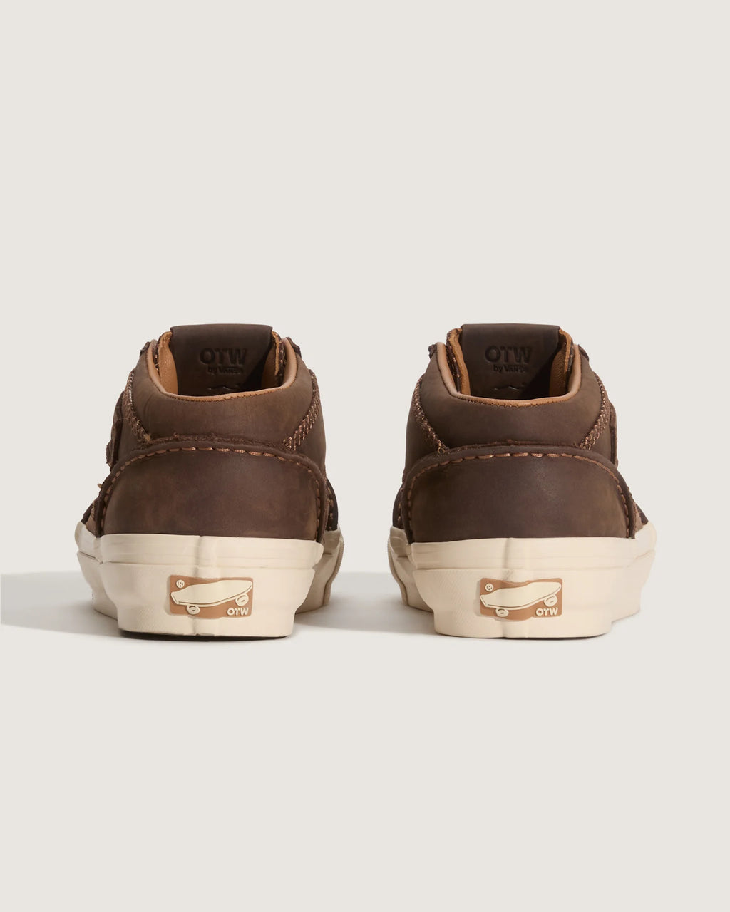 Vans OTW Half Cab 33 Moc Vibram Classic LEATHER potting soil Cipő VN000ED1DMV1 - 4