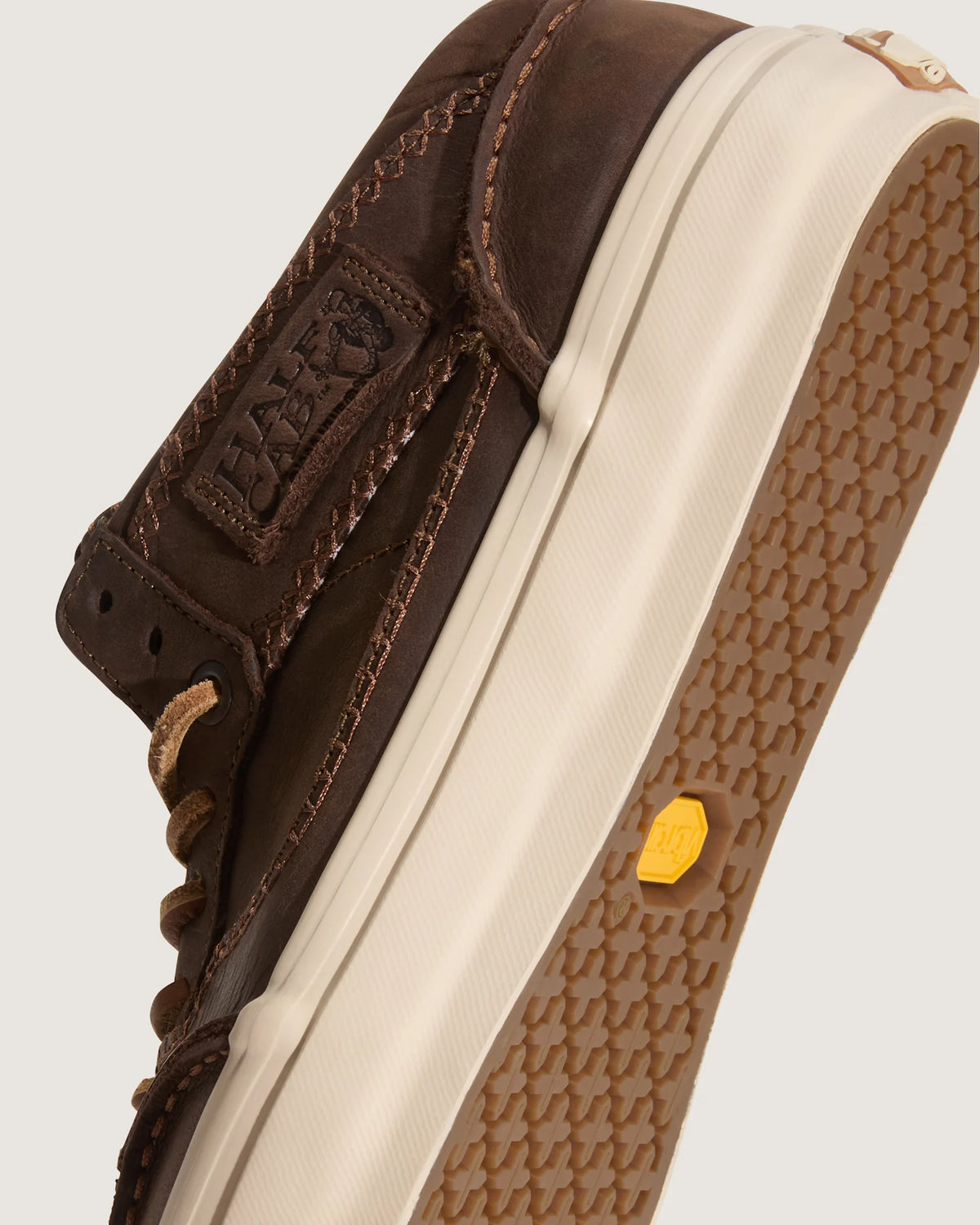 Vans OTW Half Cab 33 Moc Vibram Classic LEATHER potting soil Cipő VN000ED1DMV1 - 6