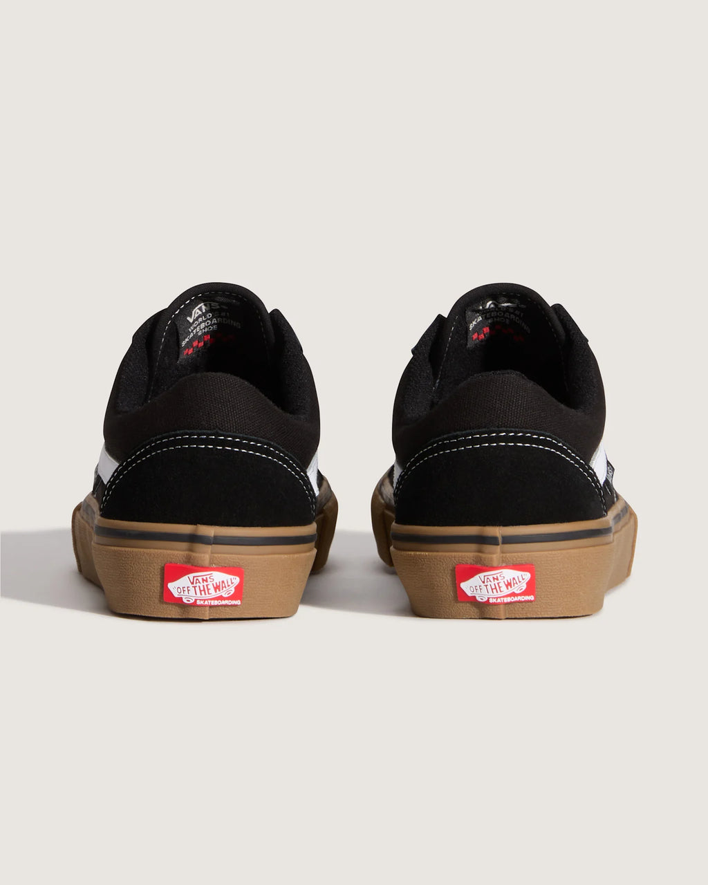 Vans Skate Old Skool Black/Gum/White Cipő VN000EDNB9K1 - 4