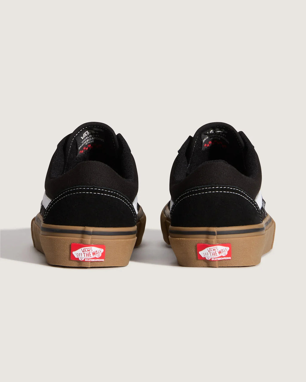 Vans Skate Old Skool Black/Gum/White Cipő VN000EDNB9K1 - 4