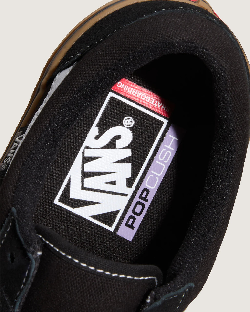 Vans Skate Old Skool Black/Gum/White Cipő VN000EDNB9K1 - 6