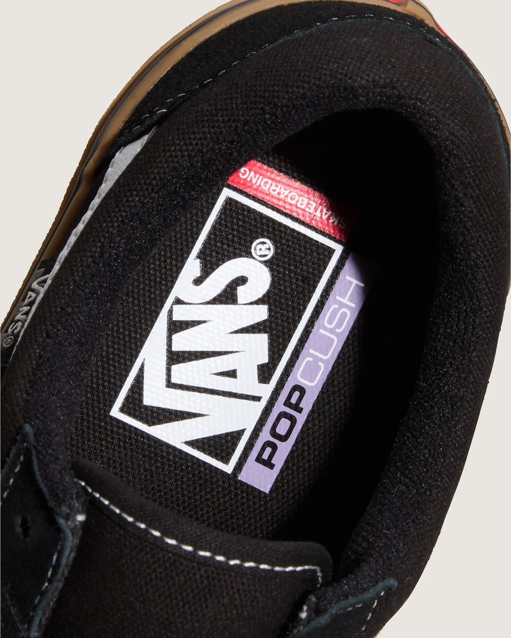 Vans Skate Old Skool Black/Gum/White Cipő VN000EDNB9K1 - 6