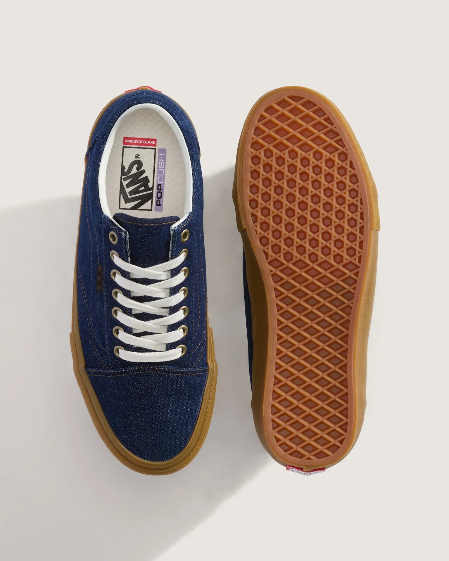 VANS Skate Old Skool BLUE DENIM VN000EDNBJB1 - 3