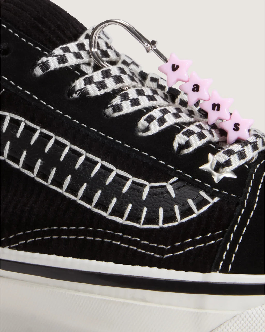 Vans LX Old Skool Charms BLACK/MARSHMALL Cipő VN000EGYBPR1 - 5