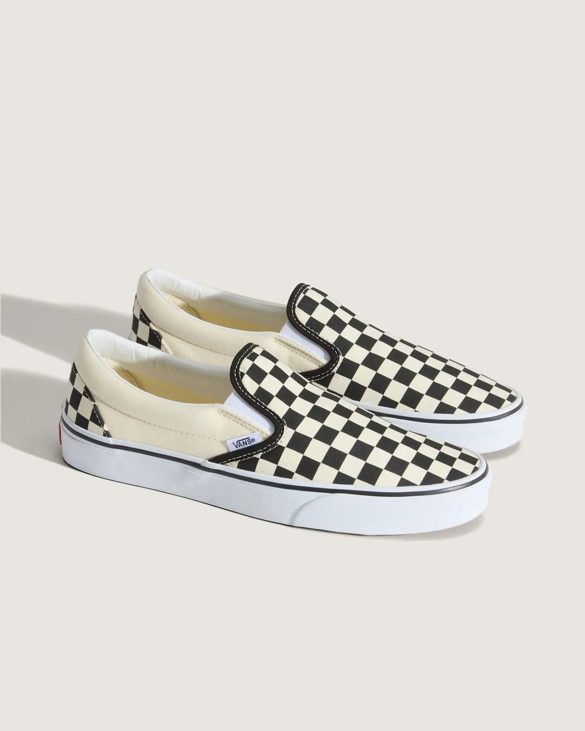 VANS UA Classic Slip-On Blk&WhtChckerboard/Wht Cipő - 9