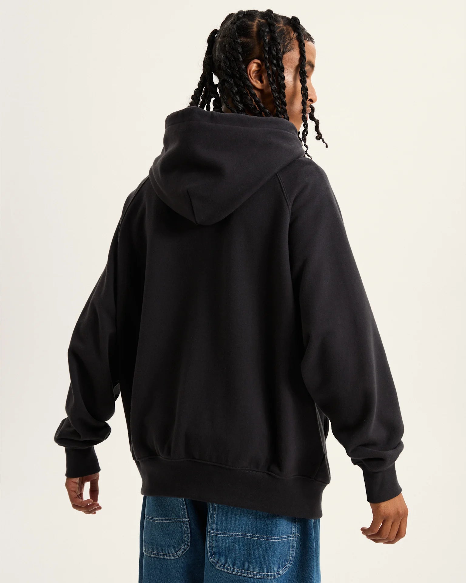 Vans LX Premium Hoodie Fleece Black Textil VN000GZ1BLK1 - 4