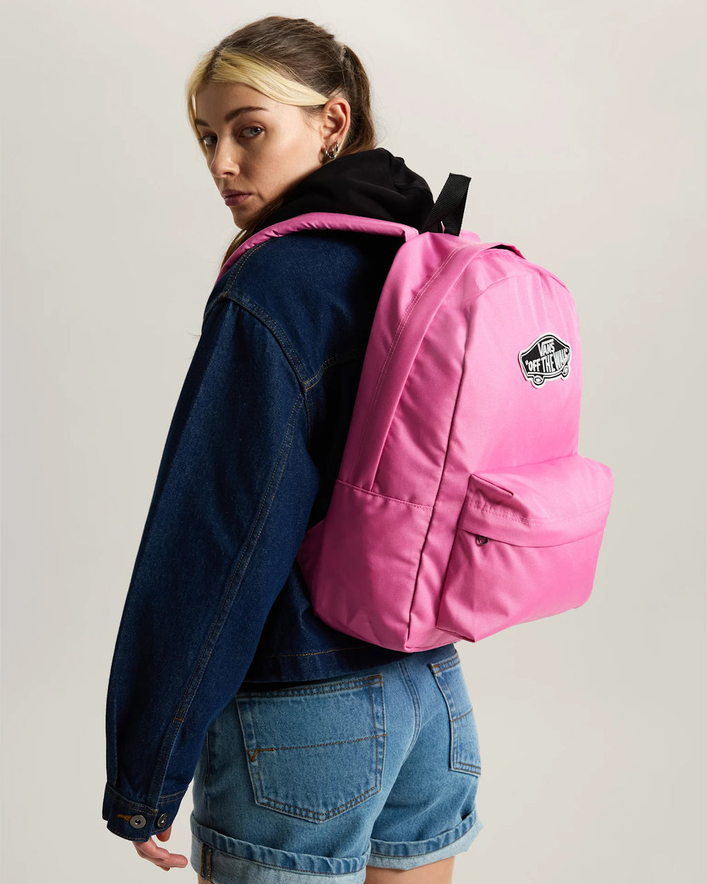Vans Old Skool Classic Backpack Pink Fizz Kiegészítő VN000H4YFRQ1 - 8
