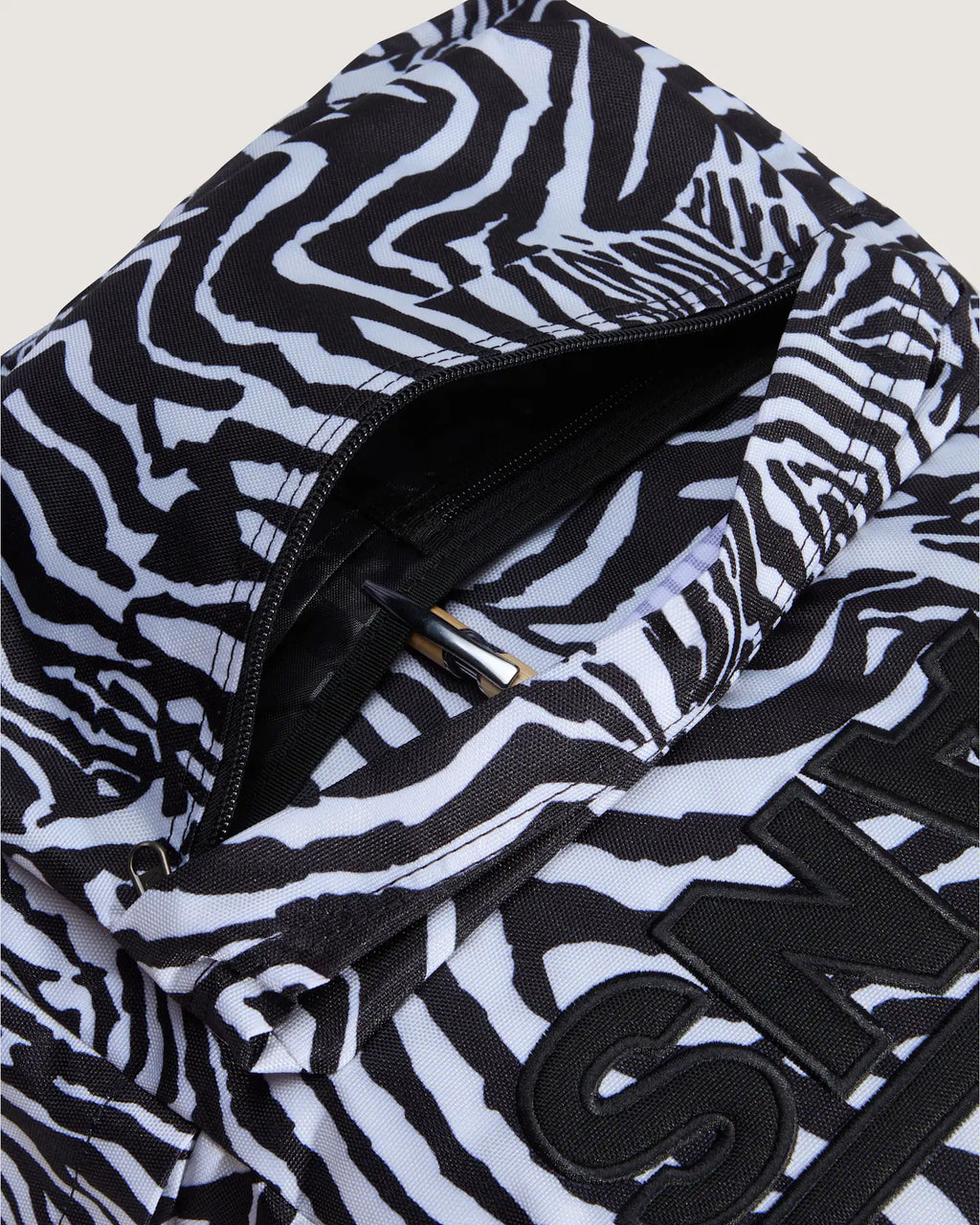 Vans Old Skool Drop V Backpack Black/Marshmallow Black/Marshmllw Kiegészítő VN000H4Z1KP1 - 7