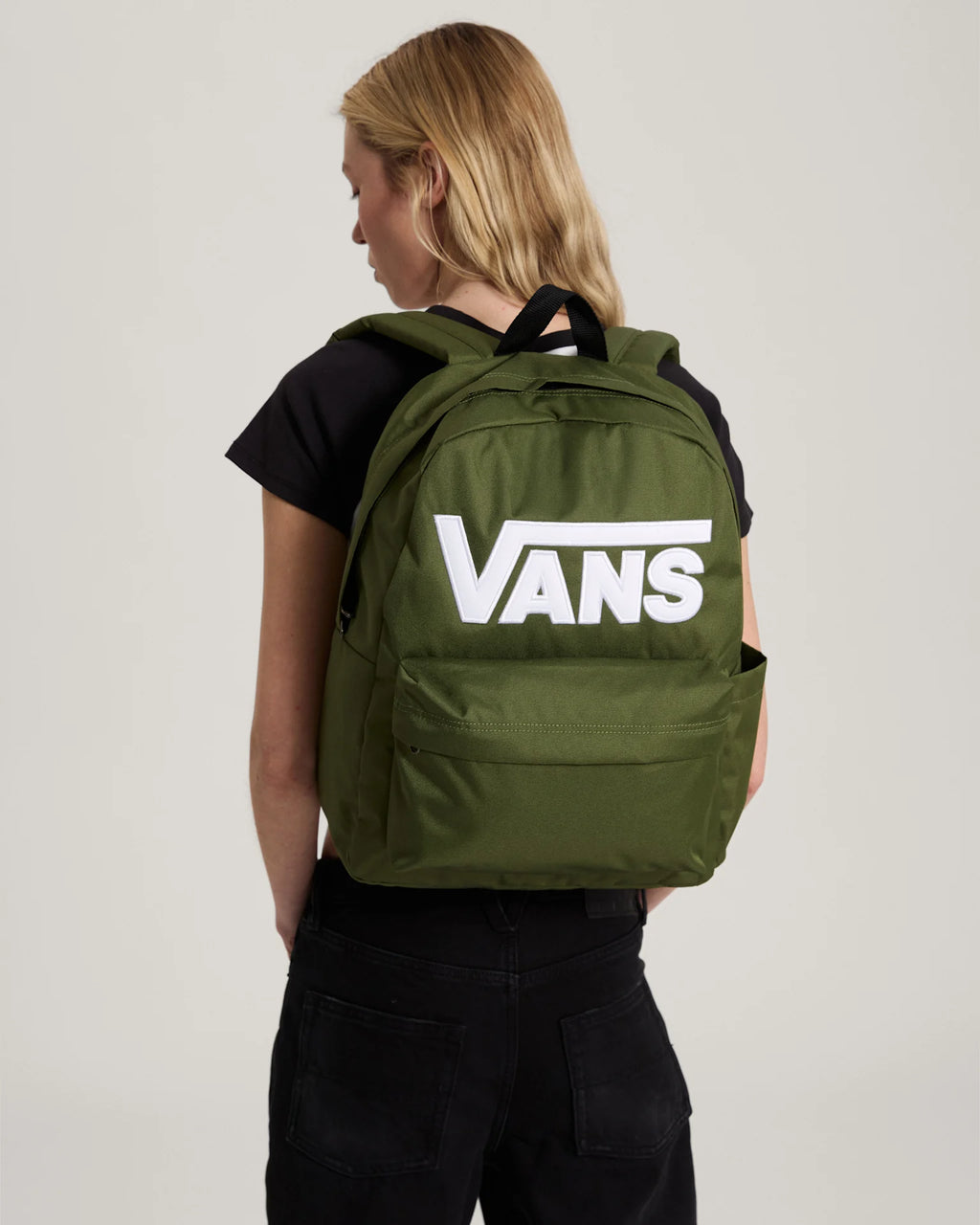 Vans Old Skool Drop V Backpack Green Balsam Kiegészítő VN000H4ZGRK1 - 8