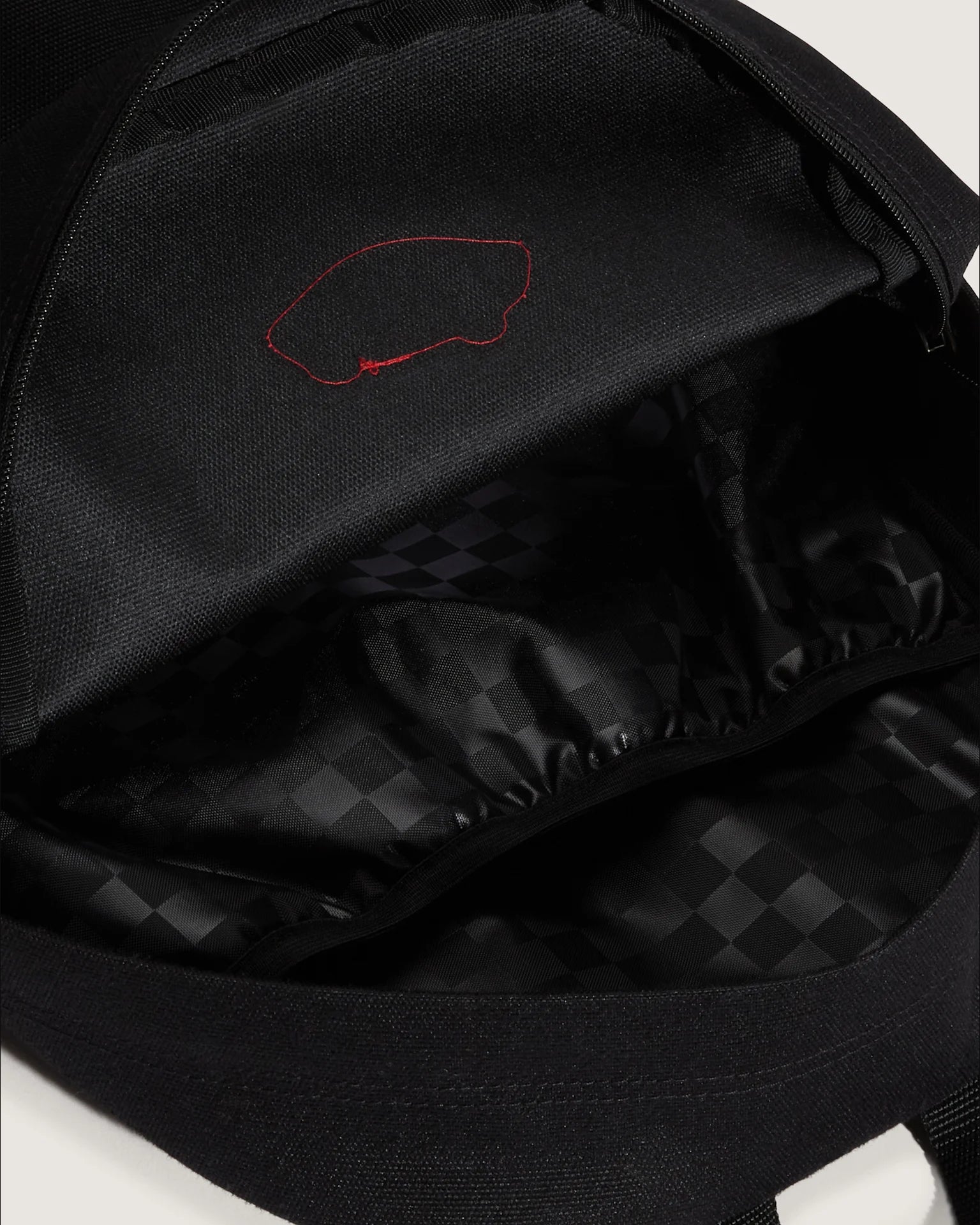 Vans Old Skool Grom Backpack Black/Chili Pep Kiegészítő VN000H56A2T1 - 6