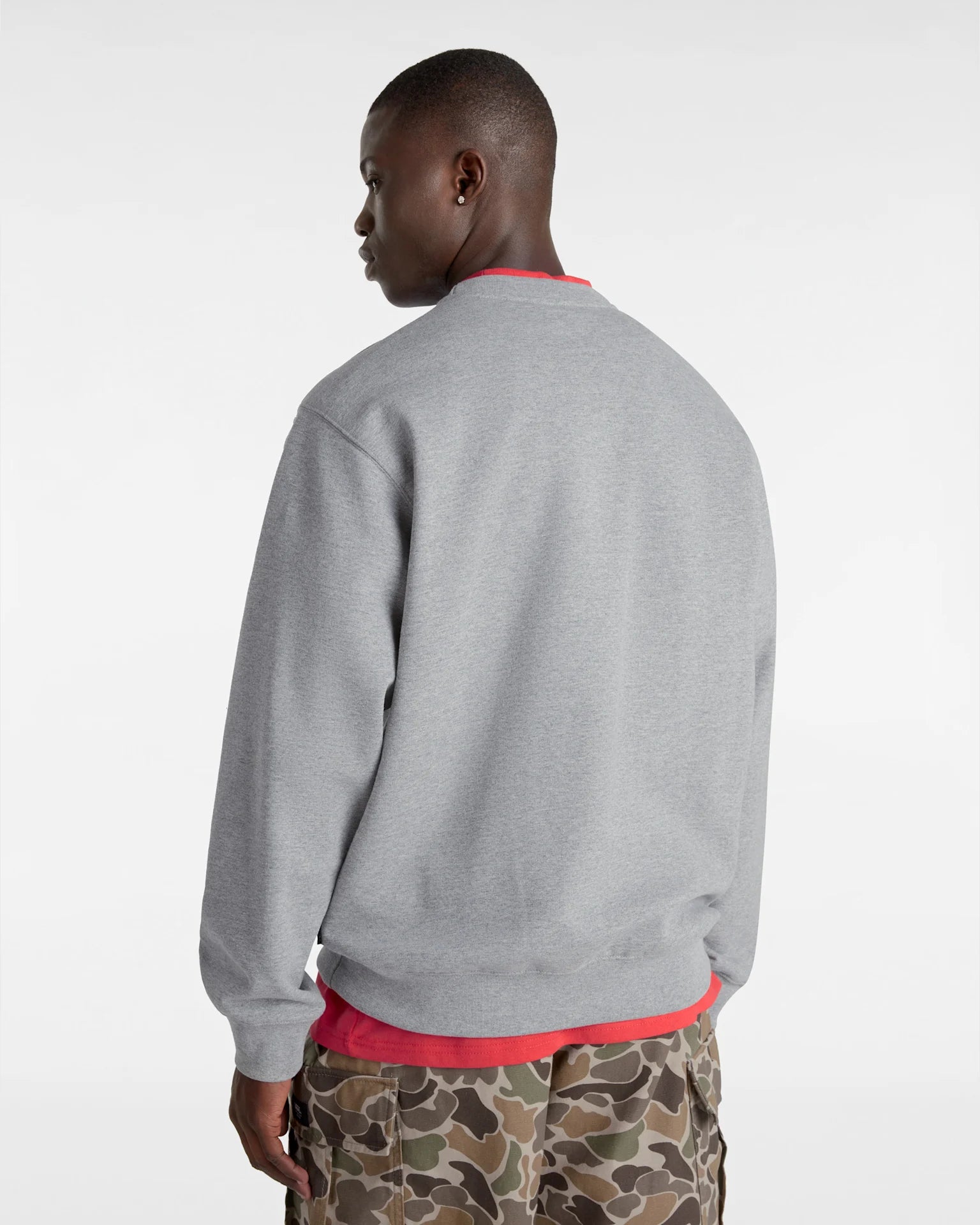 VANS Spray On Loose Crew Cement Heather Zokni VN000HPQ02F1 - 5