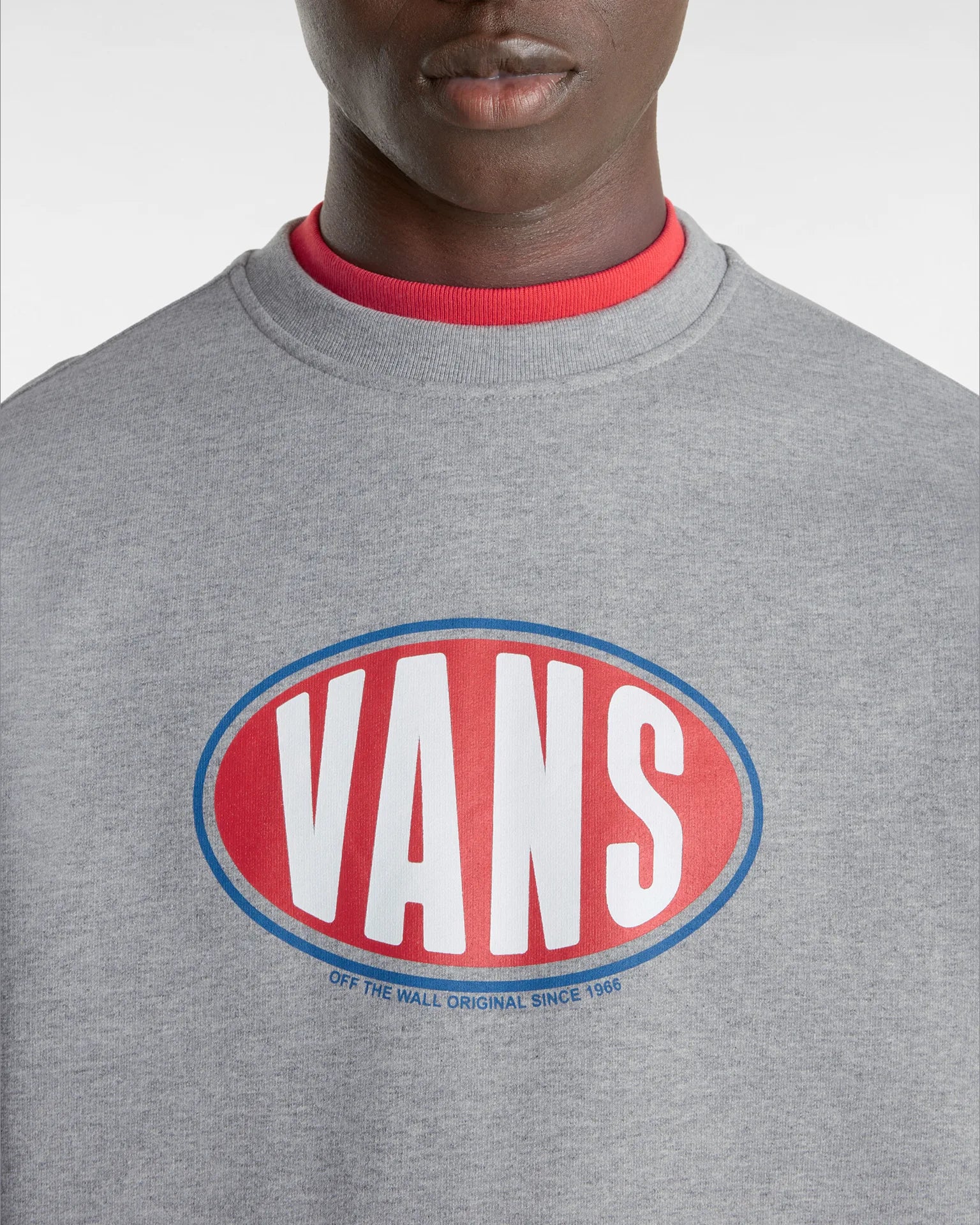 VANS Spray On Loose Crew Cement Heather Zokni VN000HPQ02F1 - 7