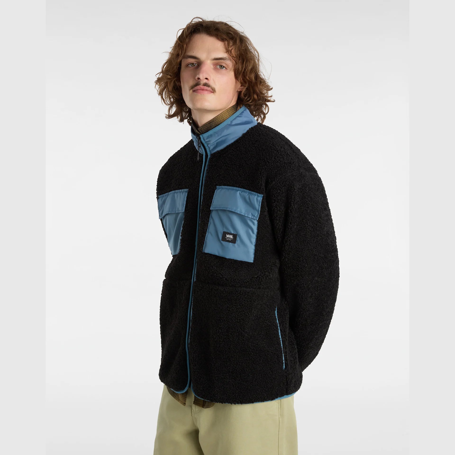 vans-debrusk-loose-sherpa-fz-black/bluestone-vn000hpvccb1-3