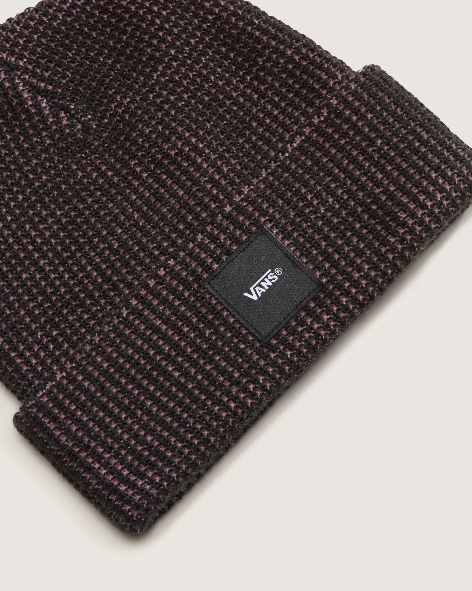 VANS Vans Waffle Cuff Beanie Pink Dawn/Black Beanie VN000HSUF0U1 - 3