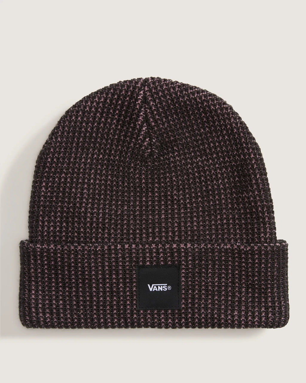 VANS Vans Waffle Cuff Beanie Pink Dawn/Black Beanie VN000HSUF0U1 - 1