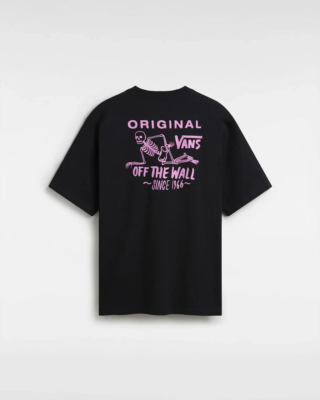 VANS SKELETON POSE LOOSE SS Black Póló VN000JK5BLK1 - 2