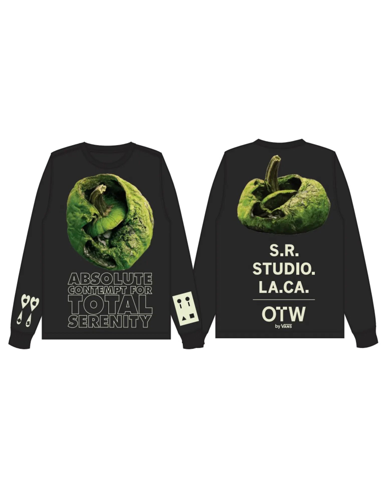 VANS OTW Sterling Ruby Long SRLA Black Póló VN000KBGBLK1 - 1