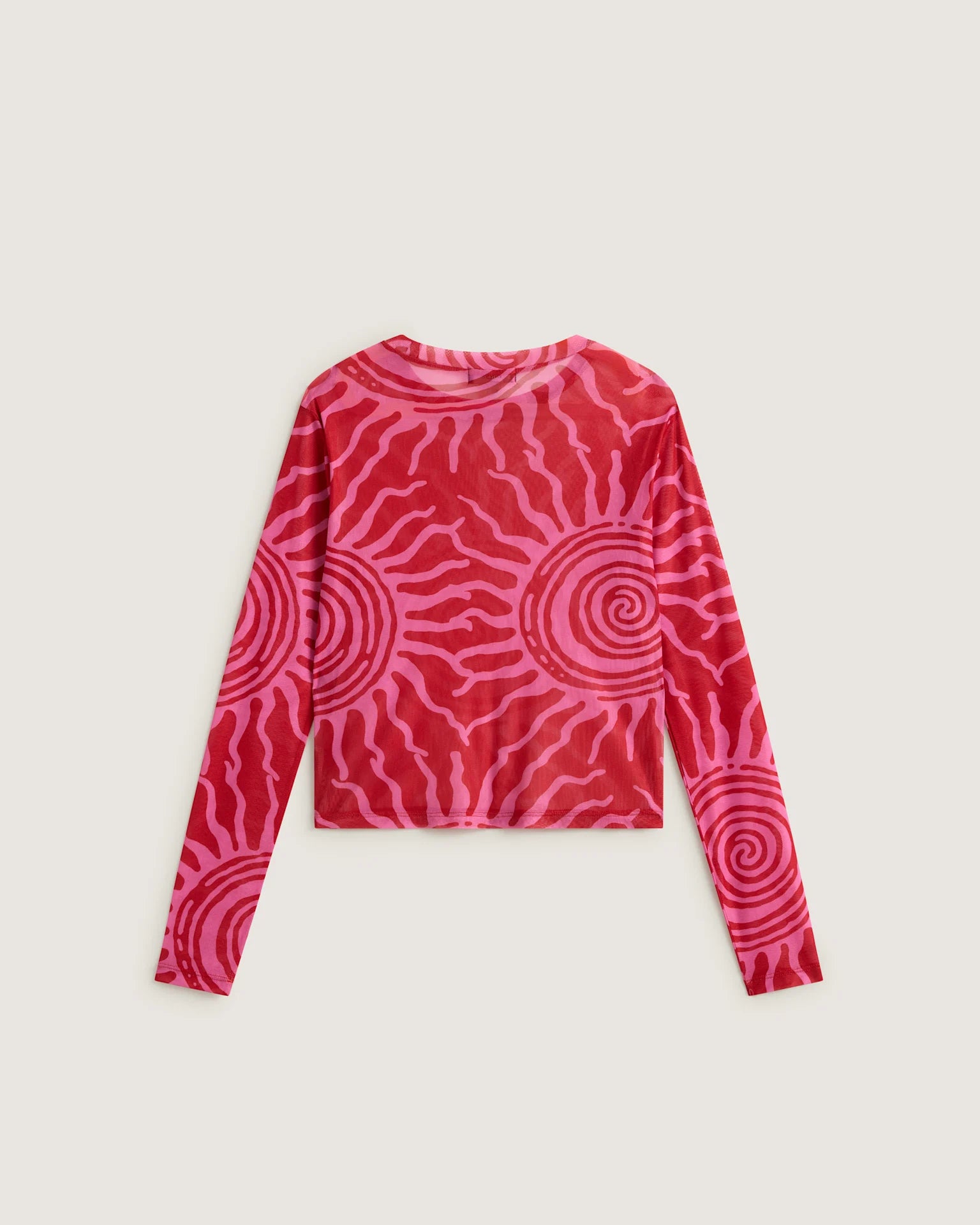 Vans Ludlow Mesh Long Sleeve RACING RED Textil VN000M9FIZQ1 - 2