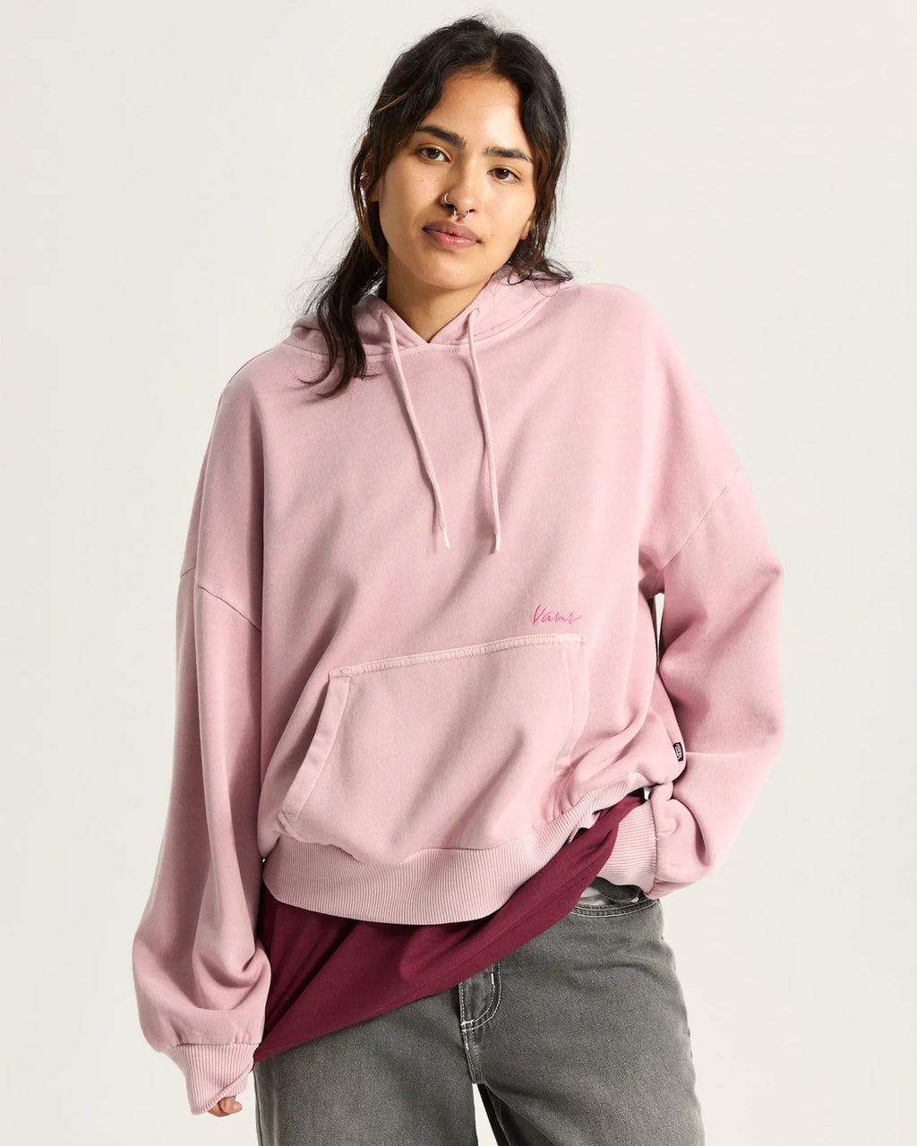 VANS Retro PO Hoodie Pink Dawn VN000MA2EN71 - 3