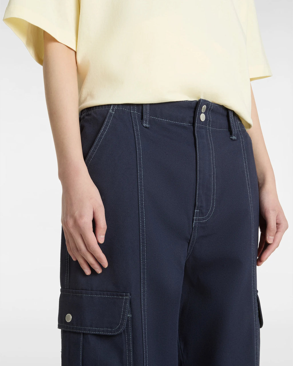 VANS 6oz Canvas Sidewalk Pan PARISIAN NIGHT Nadrág VN000MAZJDU1 - 7