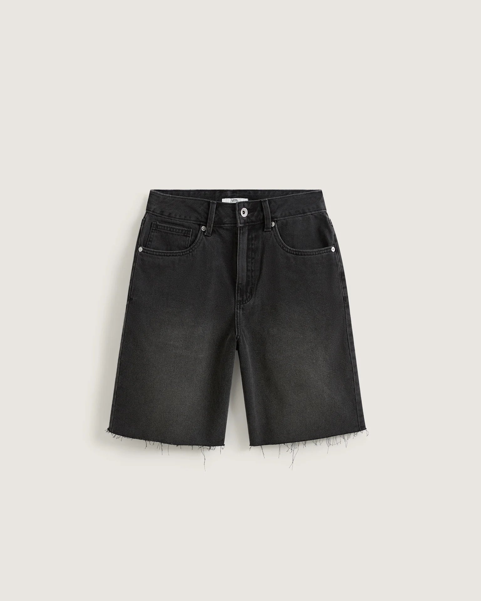 VANS Sirelle Cut-Off Jorts Washed Black Rövidnadrág VN000MBJEMQ1 - 1