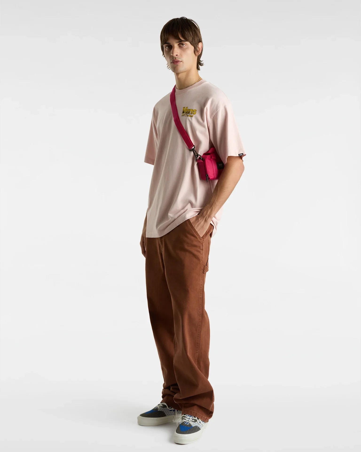 VANS Z LEGACY LOOSE SS SEPIA ROSE Póló VN000NWNO3N1 - 5