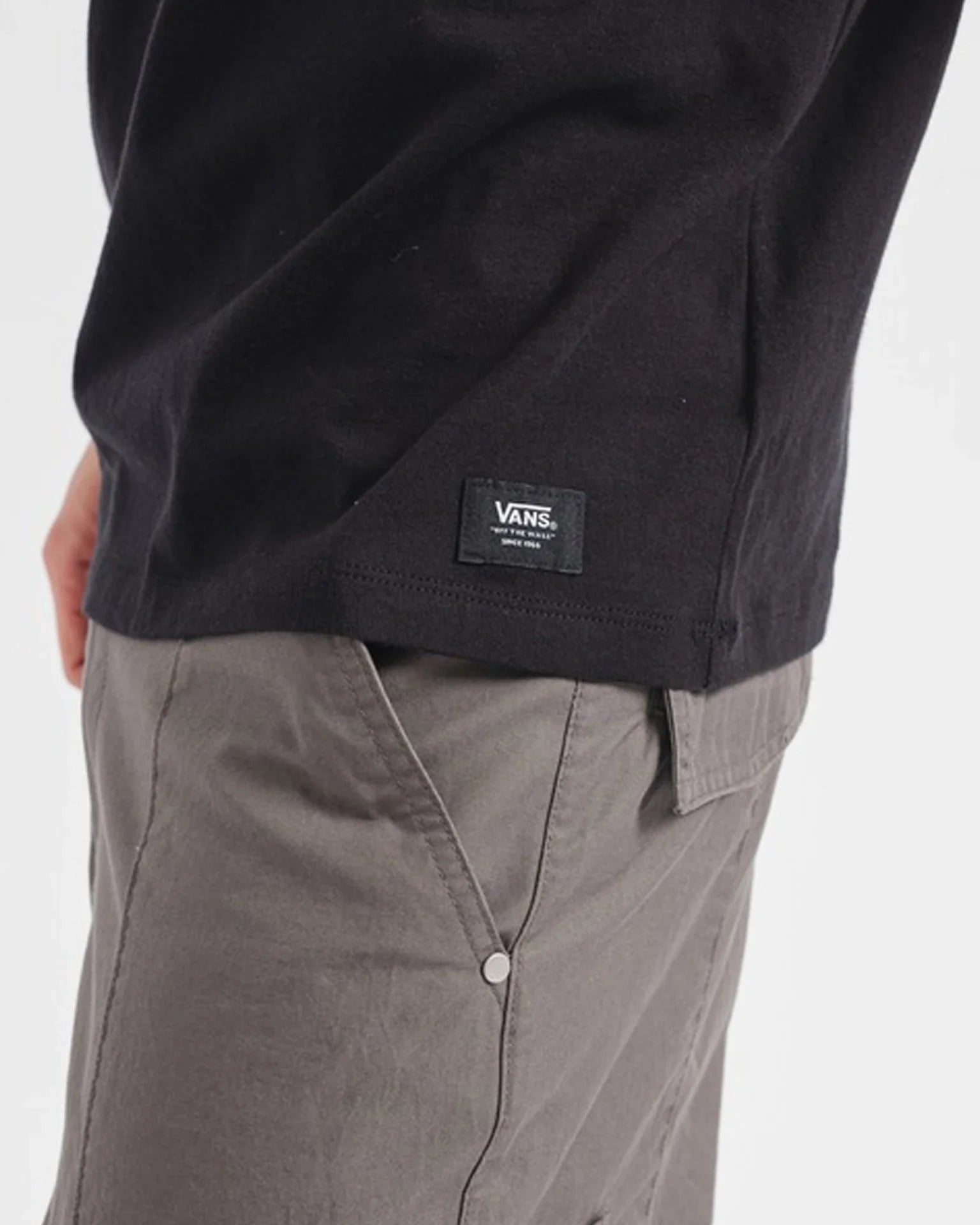 VANS VANS MRKT LOOSE SS Black Póló VN000P65BLK1 - 3