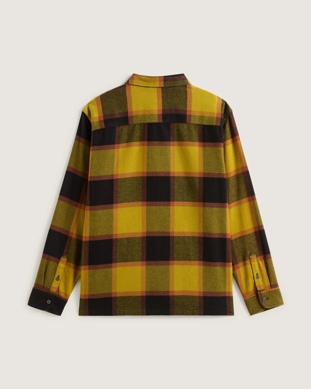 VANS Larkspur Plaid Flannel Burnt Gold/Black VN000P7ZF0H1 - 2