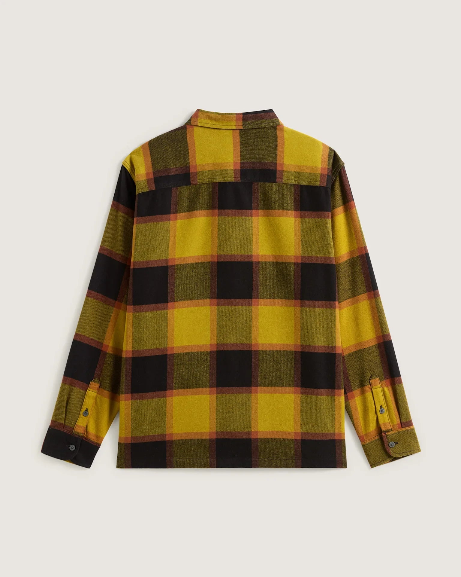 VANS Larkspur Plaid Flannel Burnt Gold/Black VN000P7ZF0H1 - 2