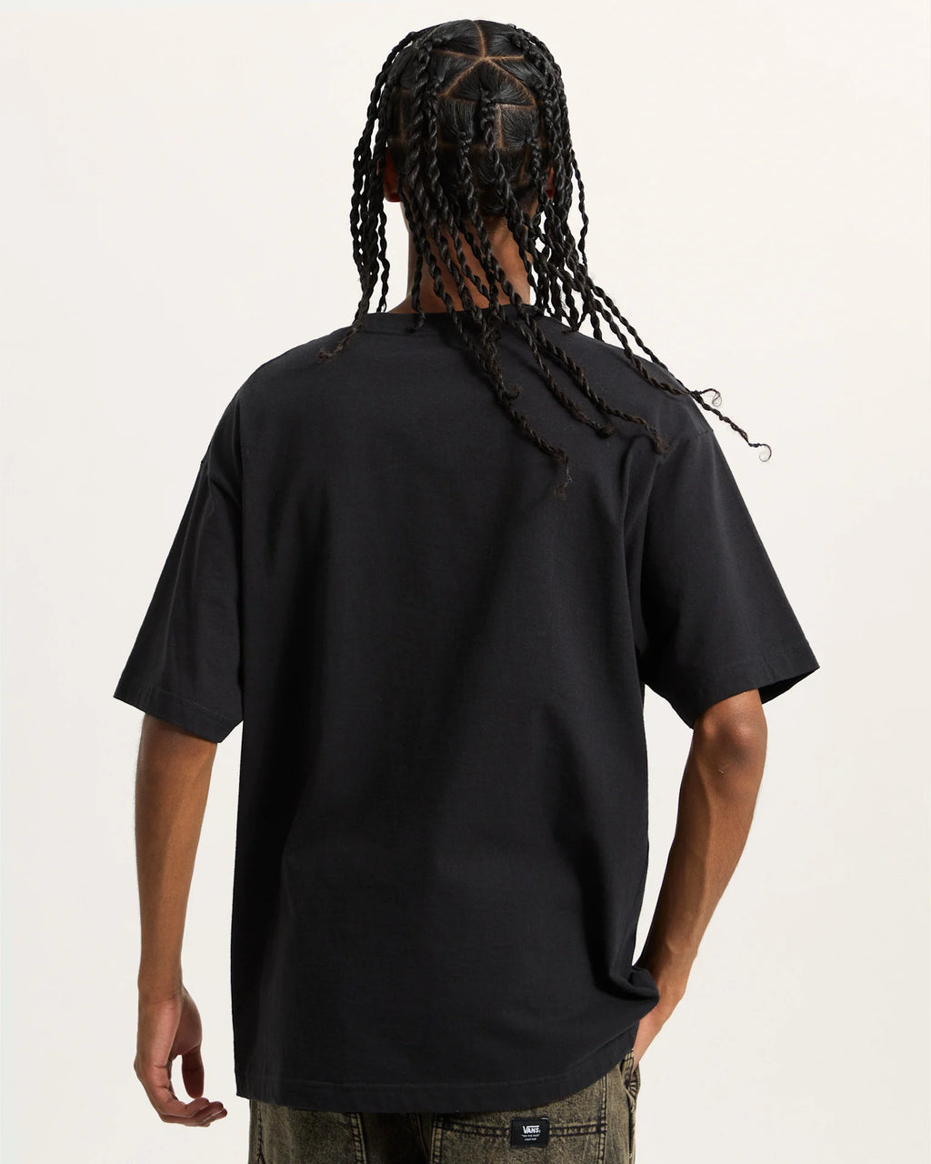 VANS Star Checker SS Black Póló VN000PDRBLK1 - 4