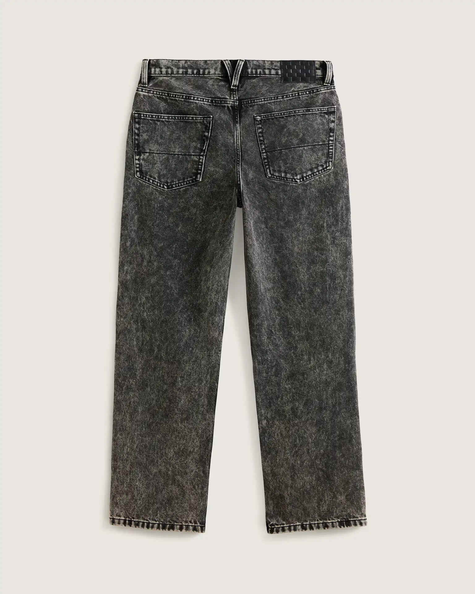 VANS Check-5 Loose Denim Pant Black Nadrág VN000PH6BLK1 - 2