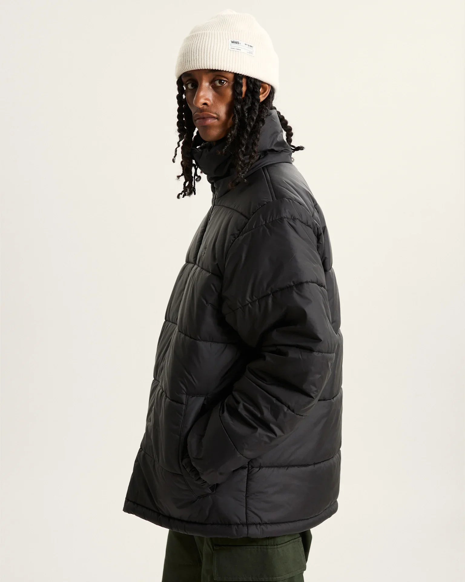 VANS MTE Hillgate No Hood Puffer Black Kabát VN000PJ9BLK1 - 5